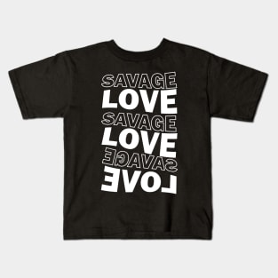 savage love bts Kids T-Shirt